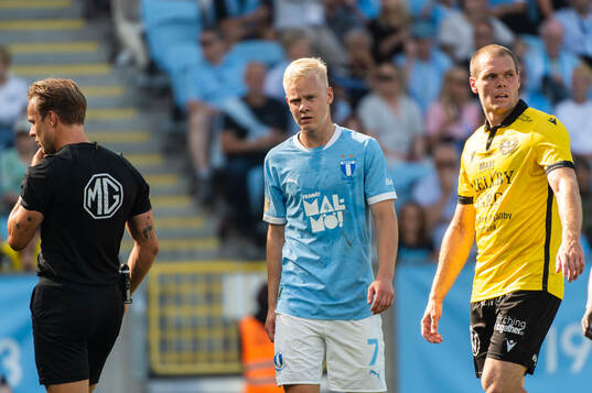 Malmö FFs Otto Rosengren deppar