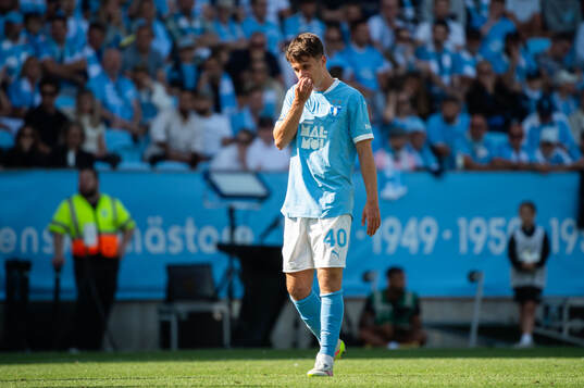 Malmö FFs Kenan Busuladzic  deppar