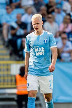 Malmö FFs Otto Rosengren deppar