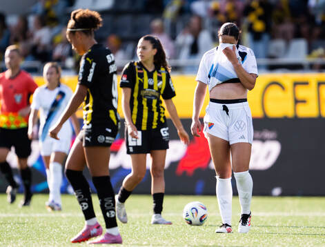 Djurgårdens Camille Ashe deppar