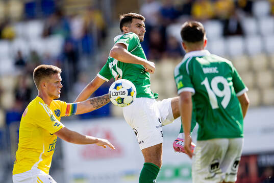 Falkenbergs Tim Stålheden och Brages Amar Muhsin