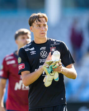Örgrytes målvakt Hampus Gustafsson