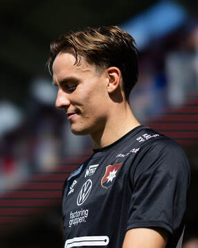 Örgrytes målvakt Hampus Gustafsson