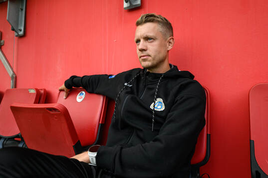 Utsiktens assisterande tränare Henrik Fridolvsson