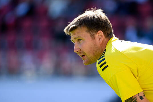 Utsiktens målvakt Oliver Gustafsson