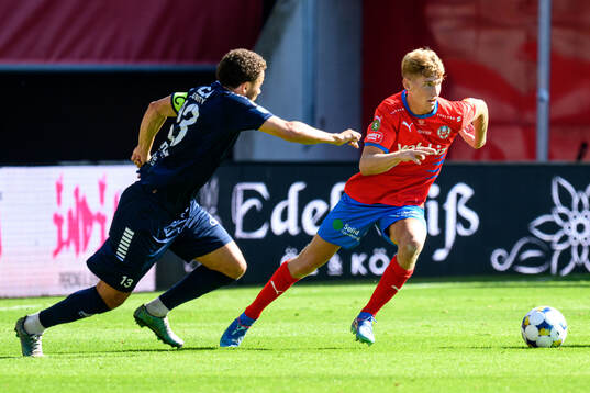 Utsiktens Malkolm Moenza och Helsingborgs Benjamin Örn