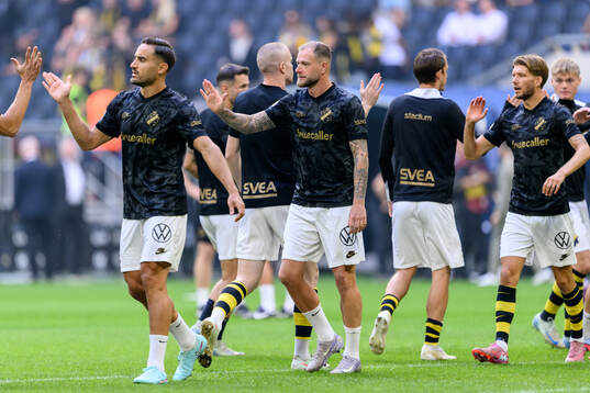 AIKs Sotirios Papagiannopoulos, John Guidetti och Anton