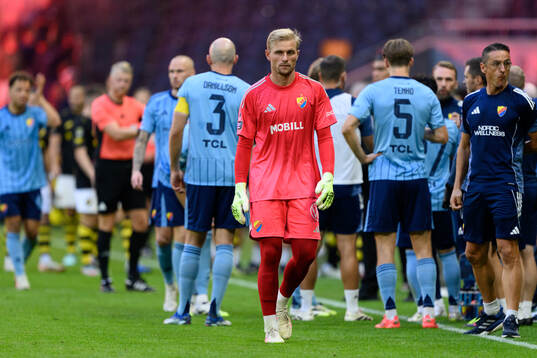 Djurgårdens målvakt Jacob Rinne