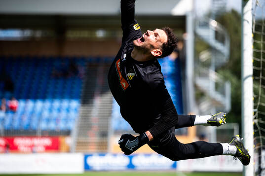 Häckens målvakt Etrit Berisha