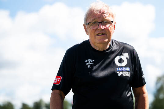 Degerfors lagledare Stig "Stisse" Ekman