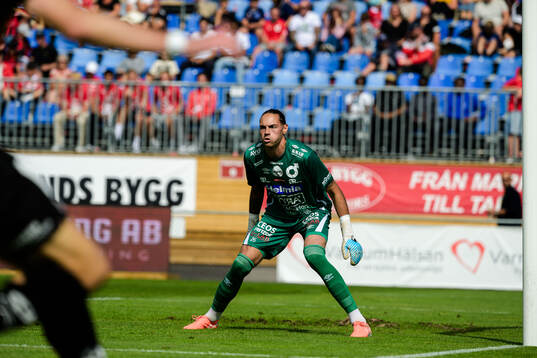 Degerfors målvakt Matvei Igonen