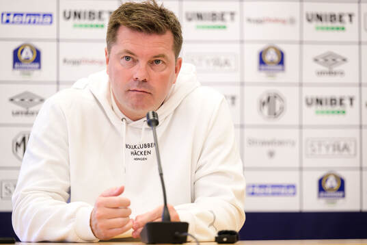Häckens tränare Jens Gustafsson