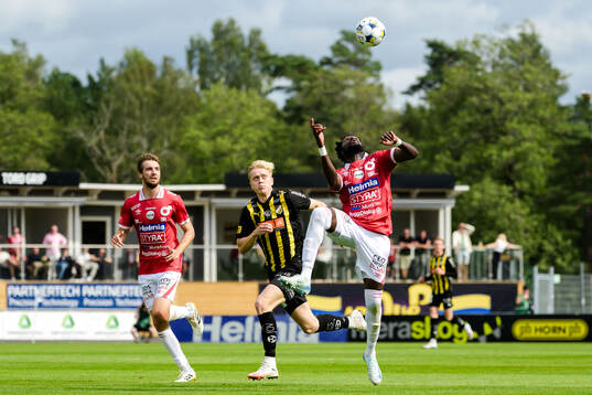 Degerfors Juhani Pikkarainen och Nasiru Moro