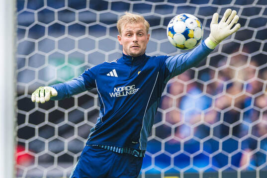 Djurgårdens målvakt Jacob Rinne
