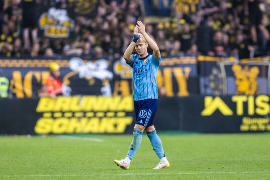 Djurgårdens Theo Bergvall byts ut