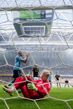Djurgårdens målvakt Jacob Rinne