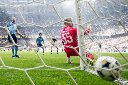 Djurgårdens målvakt Jacob Rinne