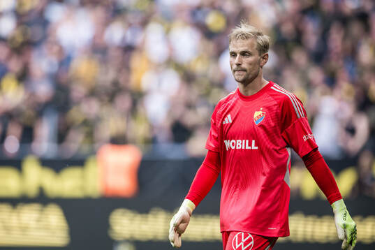 Djurgårdens målvakt Jacob Rinne