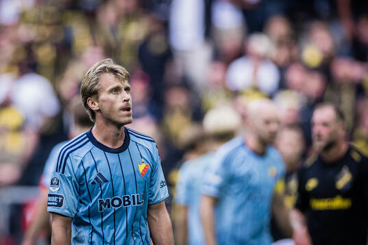 Djurgårdens Rasmus Schuller deppar