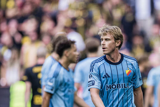 Djurgårdens Rasmus Schuller deppar