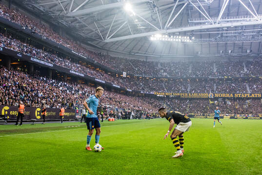 Bläddra bland fler bilder av Fotboll, Allsvenskan, AIK - Djurgården