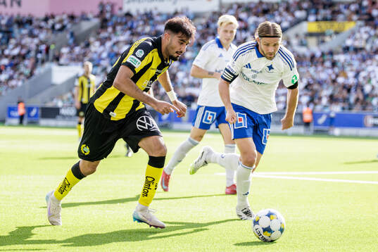 Hammarbys Montader Madjed och IFK Norrköpings Christoffer