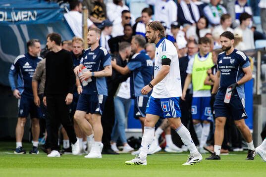 IFK Norrköpings Christoffer Nyman deppar