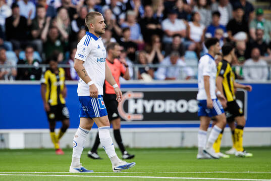 IFK Norrköpings Amadeus Sögaard deppar