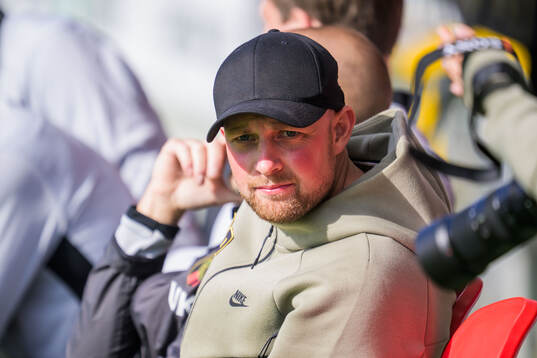 Brommapojkarnas huvudtränare Fredrik Landén