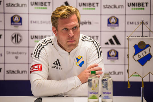 Östers assisterande tränare Daniel Friberg