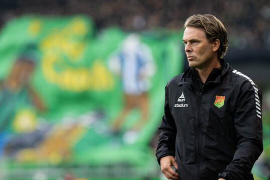 GAIS tränare Fredrik Holmberg