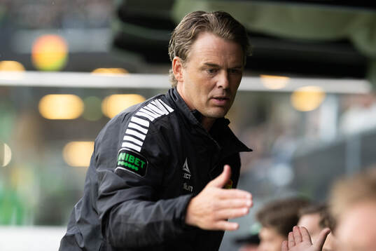 GAIS tränare Fredrik Holmberg