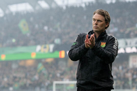 GAIS tränare Fredrik Holmberg