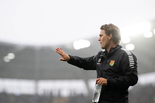 GAIS tränare Fredrik Holmberg