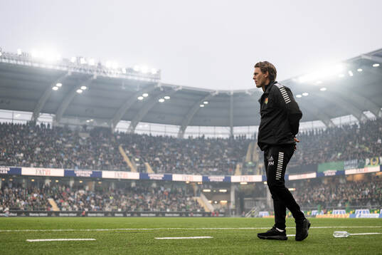 GAIS tränare Fredrik Holmberg