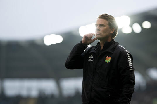 GAIS tränare Fredrik Holmberg