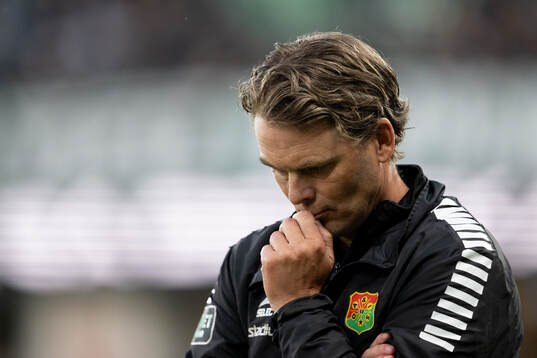 GAIS tränare Fredrik Holmberg