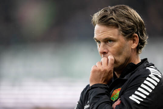 GAIS tränare Fredrik Holmberg