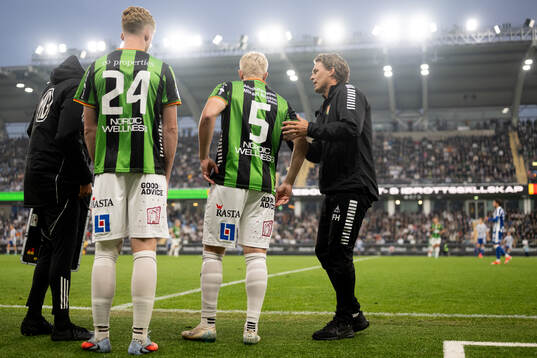 GAIS tränare Fredrik Holmberg