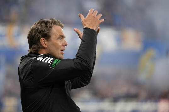GAIS tränare Fredrik Holmberg