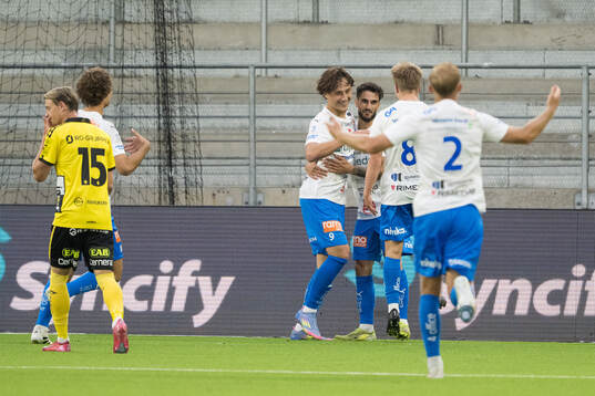 Värnamos Kai Meriluoto jublar