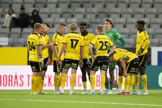 Elfsborgs spelare deppar