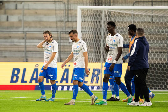 Värnamos spelare deppar