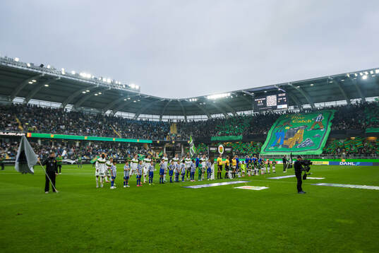 GAIS och IFK Göteborgs spelare