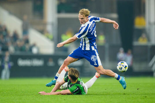 GAISs Robin Frej och IFK Göteborgs Max Fenger