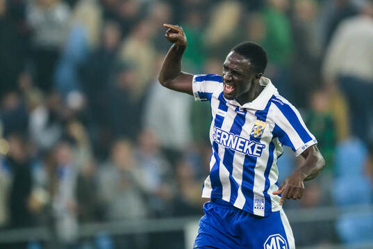 IFK Göteborgs Imam Jagne jublar
