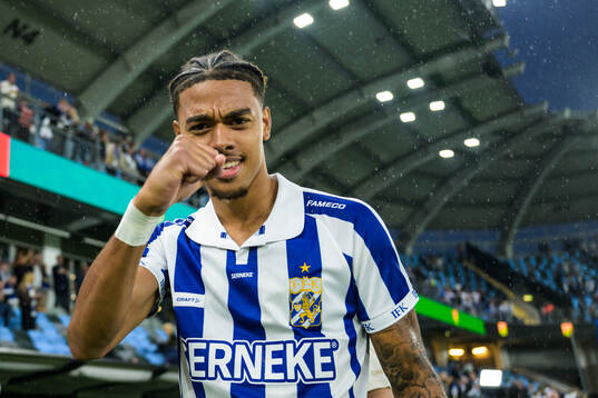 IFK Göteborgs Sebastian Clemmensen jublar