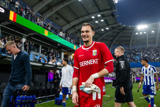 IFK Göteborgs målvakt Elis Bishesari