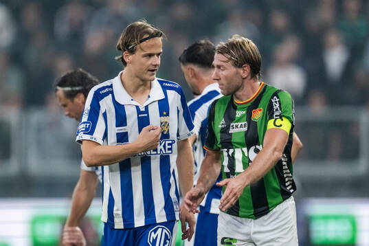 IFK Göteborgs August Erlingmark och GAIS August Wängberg