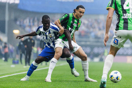 IFK Göteborgs Saidou Alioum Moubarak och GAISs Amin Boudri